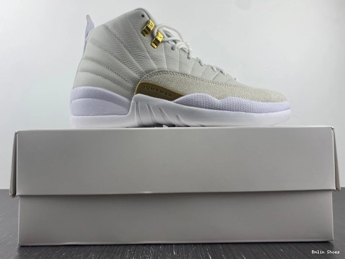 Bmlin Shoes 12 White Jordan Retro OVO 873864-102 0818